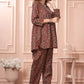 BulBul Women Divya Gamthi Print Co-Ord Set - Swadesiicart