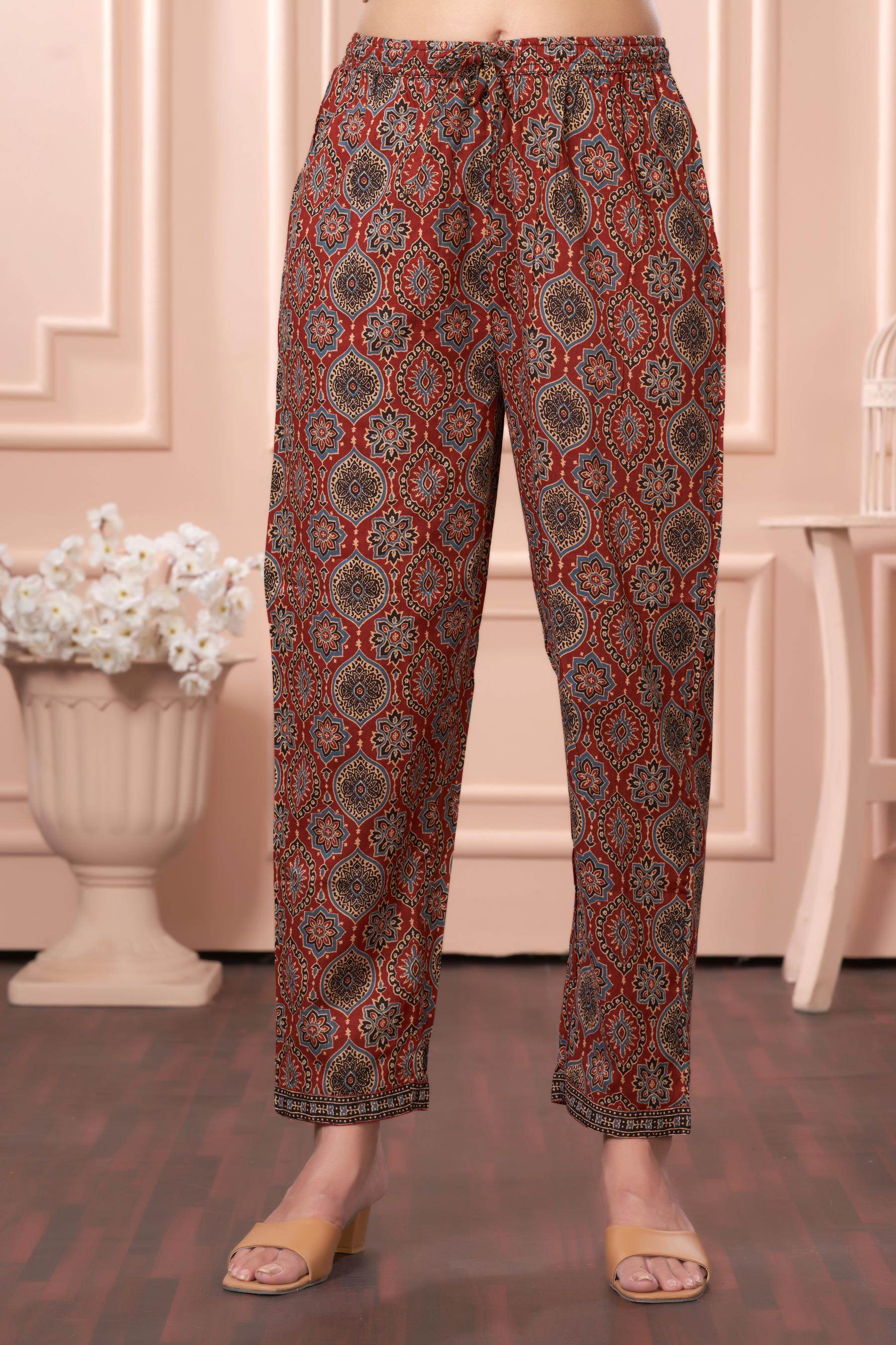 BulBul Women Divya Gamthi Print Co-Ord Set - Swadesiicart