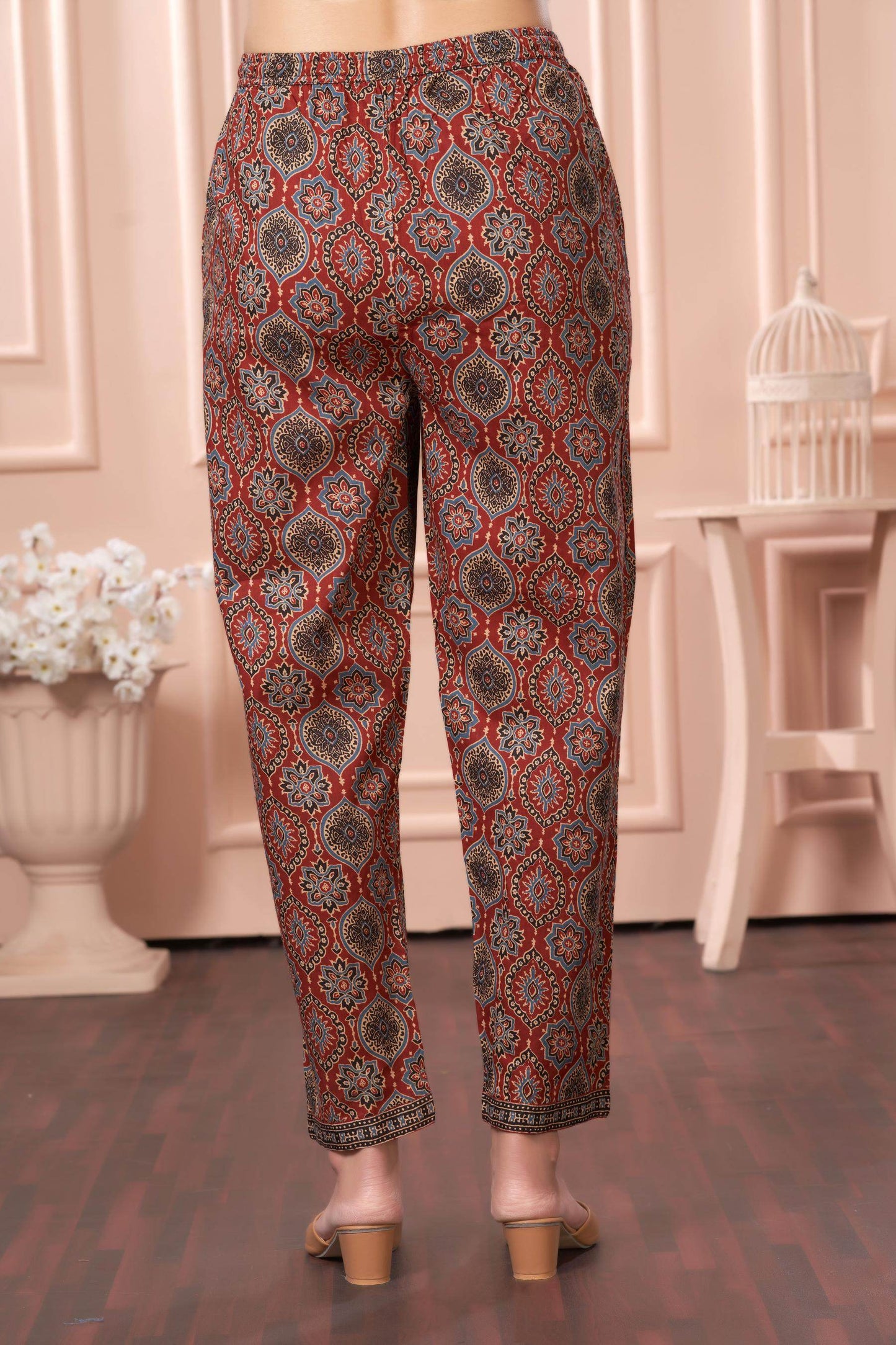BulBul Women Divya Gamthi Print Co-Ord Set - Swadesiicart