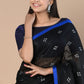 Very Much Indian Pure Linen Saree With Sleek Border and Exclusive Design | Swadesiicart