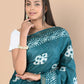 Very Much Indian Authentic Handloom Pure Cotton Saree with Hand Batik Work | Swadesiicart