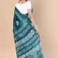 Very Much Indian Authentic Handloom Pure Cotton Saree with Hand Batik Work | Swadesiicart