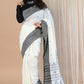 Very Much Indian Handloom Pure Cotton Saree With Handwoven Buttis | Swadesiicart