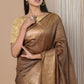 Very Much Indian Exclusive Pure Moonga Tussar Silk Saree With Beautiful Border | Swadesiicart