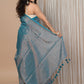 Very Much Indian VMI Exclusive! Handloom Woven Cotton Zari Saree with Beautiful Sleek Border | Swadesiicart