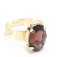 Mominos Fashion Johar Kamal Gold-Polished Finish Stone Choker For Women (Brown) | Swadesiicart