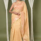 Very Much Indian Exclusive High Quality Handloom Banarasi Cotton Saree with Beautiful Abstract Print. | Swadesiicart
