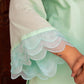 Pomcha Jaipur Kapas Pastel Green Co-Ord Set - Swadesiicart