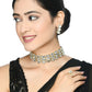 Mominos Fashion Johar Kamal Gold-Polished Finish Stone Choker For Women (White) | Swadesiicart