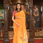 Very Much Indian Authentic Handloom Pure Cotton Paithani with Traditional Peacock Pallu - Turmeric Yellow | Swadesiicart