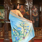 Very Much Indian Authentic Handloom Pure Cotton Paithani with Handcrafted Peacock Pallu - Sky Blue | Swadesiicart