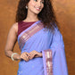 Very Much Indian EXCLUSIVE! Handloom Pure Cotton Paithani With Narayali Border & Most Traditional Double Pallu | Swadesiicart