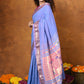 Very Much Indian EXCLUSIVE! Handloom Pure Cotton Paithani With Narayali Border & Most Traditional Double Pallu | Swadesiicart