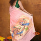 Very Much Indian EXCLUSIVE! Handloom Pure Cotton Paithani With Peacock Pallu - Fresh Peach | Swadesiicart