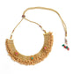 Mominos Fashion Johar Kamal Gold-Polished Brass Finish Stone/Beads Choker For Women (Golden) | Swadesiicart