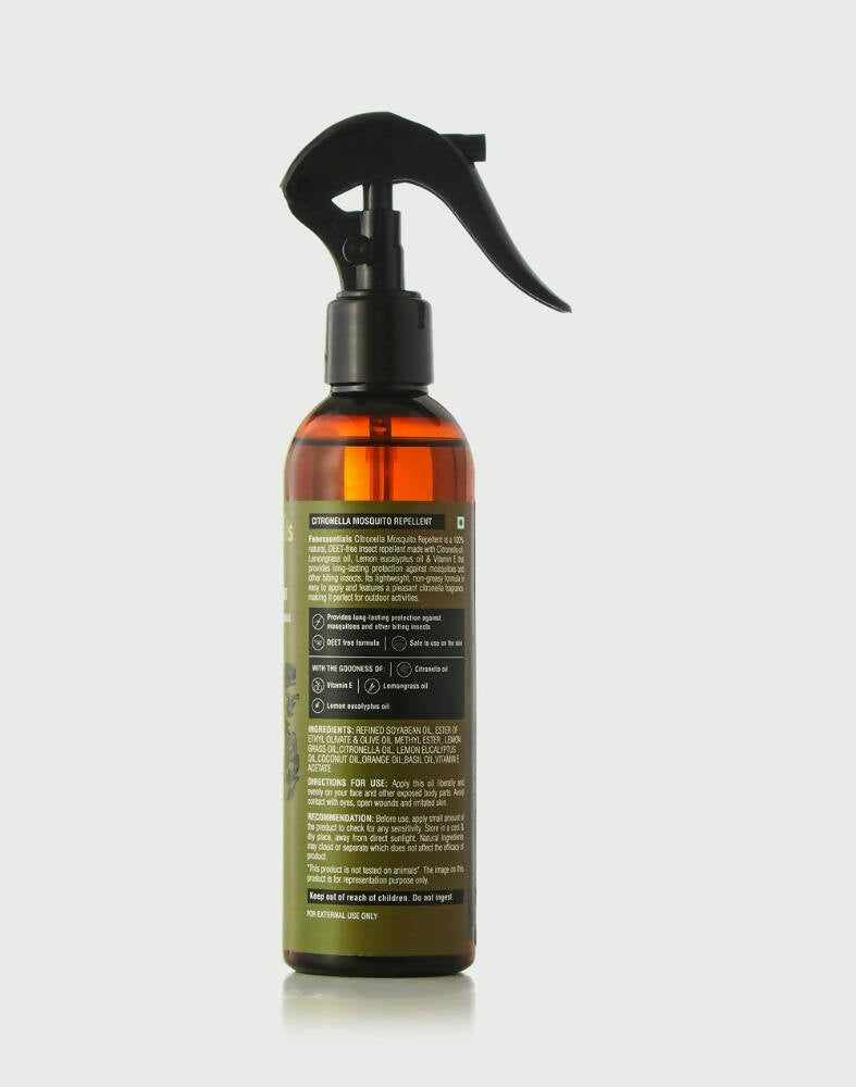 Fabessentials Citronella Mosquito Repellent - Swadesiicart