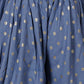 Lil Drama Fusion Fair Girls Blue Crop Top With Dhoti Co-Ordinate Set - Swadesiicart