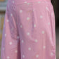 Juniper Women's Pink Cambric Floral Print Kurta Sharara Sets | Swadesiicart