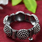 Mominos Fashion Kamal Johar Oxidised German Silver Bangles Set