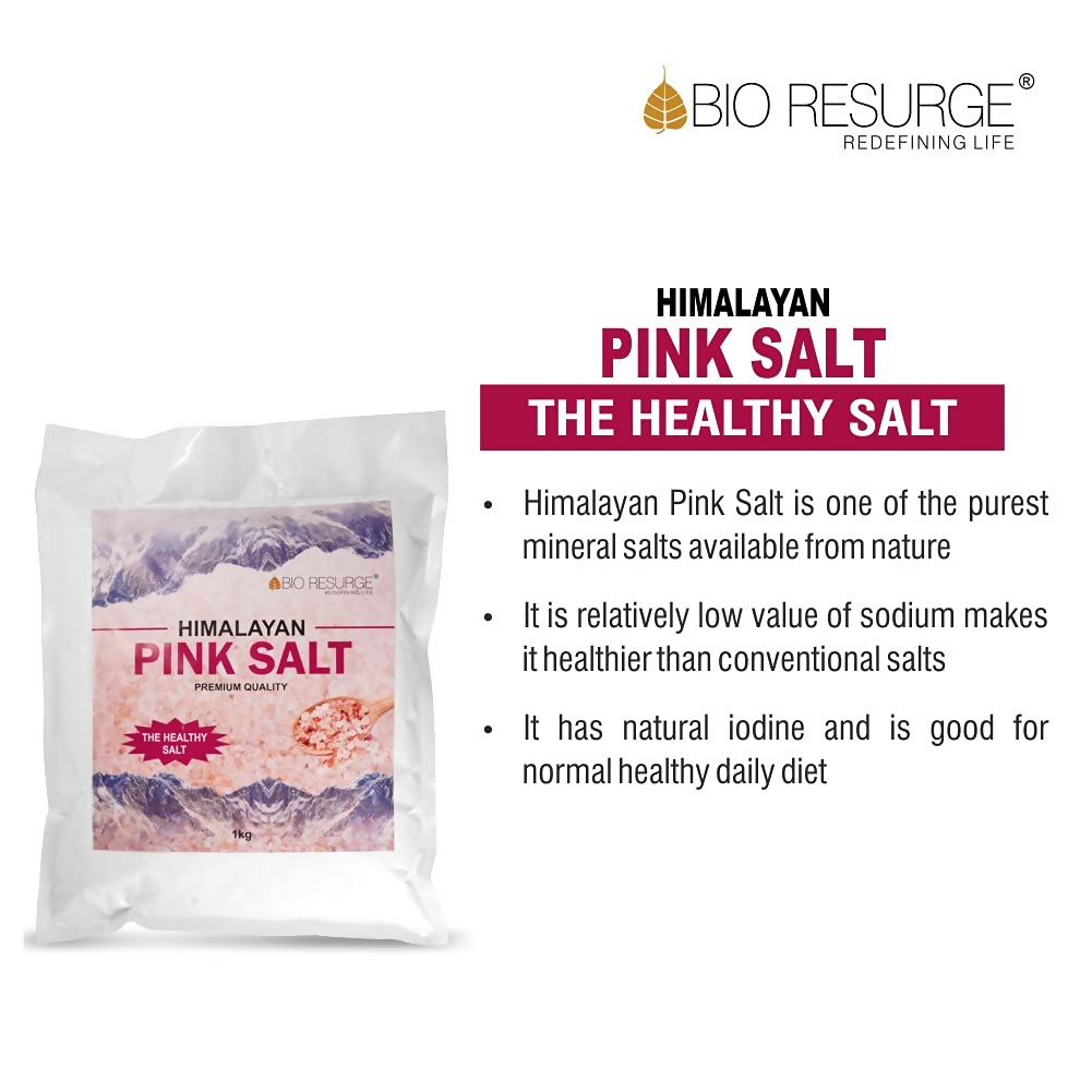 Bio Resurge Life Himalayan Pink Salt - Swadesiicart
