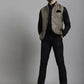 Even Apparels Nehru Jacket With Welt Pockets - Beige | Swadesiicart