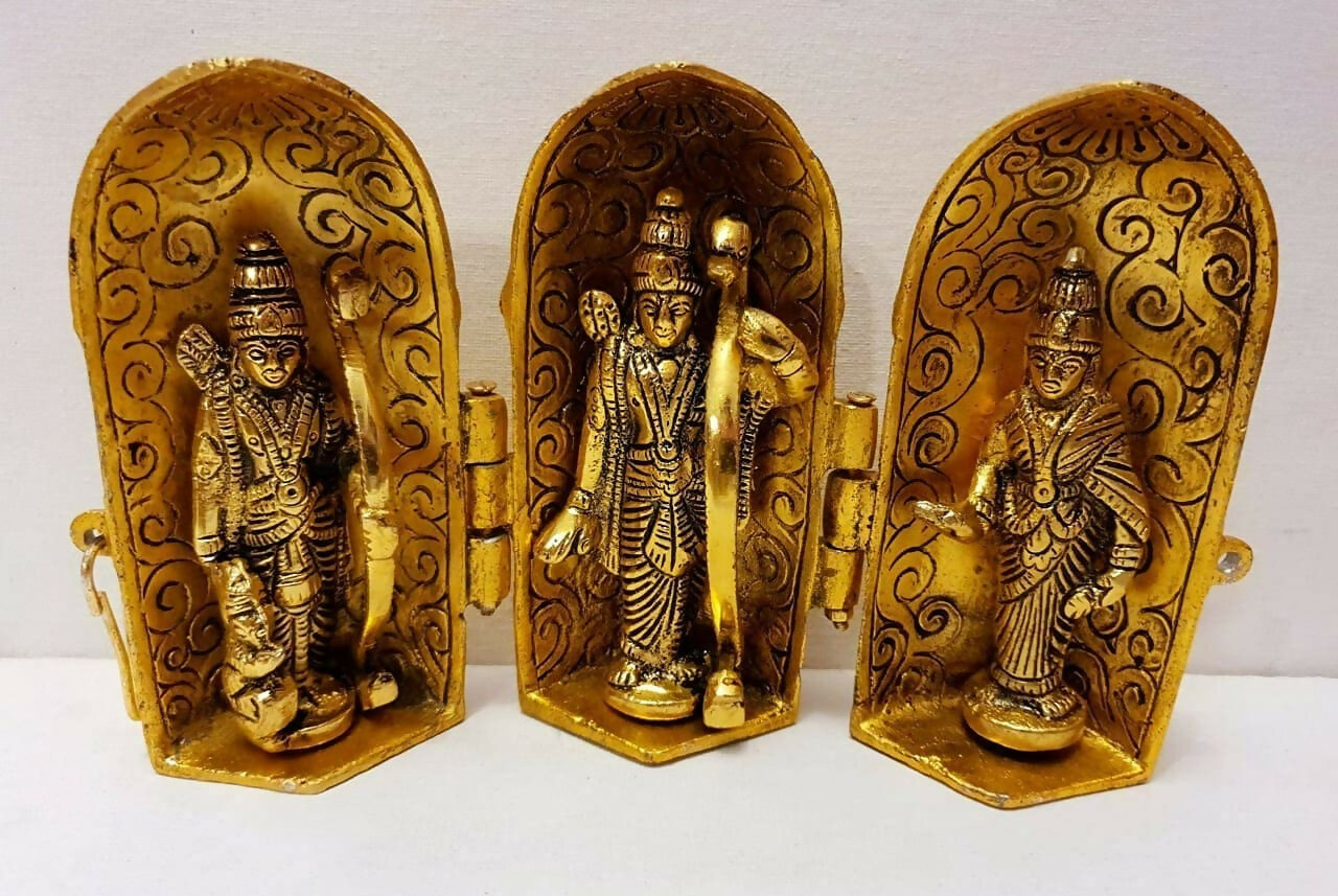 Urm Enterprises Gold-Polished Metal - Swadesiicart