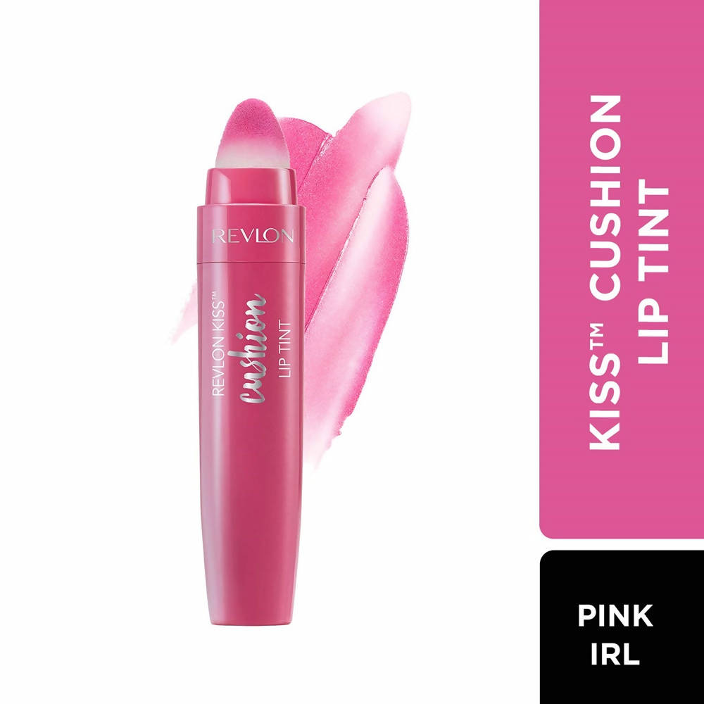 Revlon Kisstty Kiss Cushion Lip Tint - Pink Irl - Swadesiicart