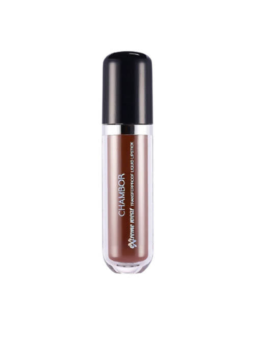 Chambor Extreme Wear Transferproof Liquid Lipstick - Truffle - Swadesiicart