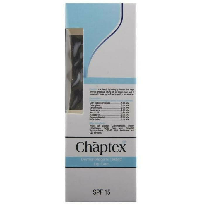 Chaptex SPF 15 Lip Care Lip Balm - Swadesiicart
