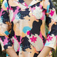 Casual Fashionable Multi Muslin Cotton co-ord set - Manya - Swadesiicart