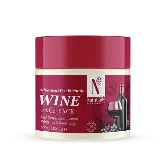NutriGlow NATURAL'S Advanced Pro Formula Wine Face Pack - Nutriglow Cosmetics