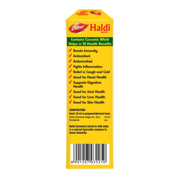 Dabur Haldi Drops Immunity Booster | Swadesiicart