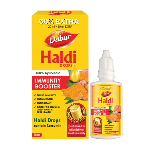 Dabur Haldi Drops Immunity Booster | Swadesiicart