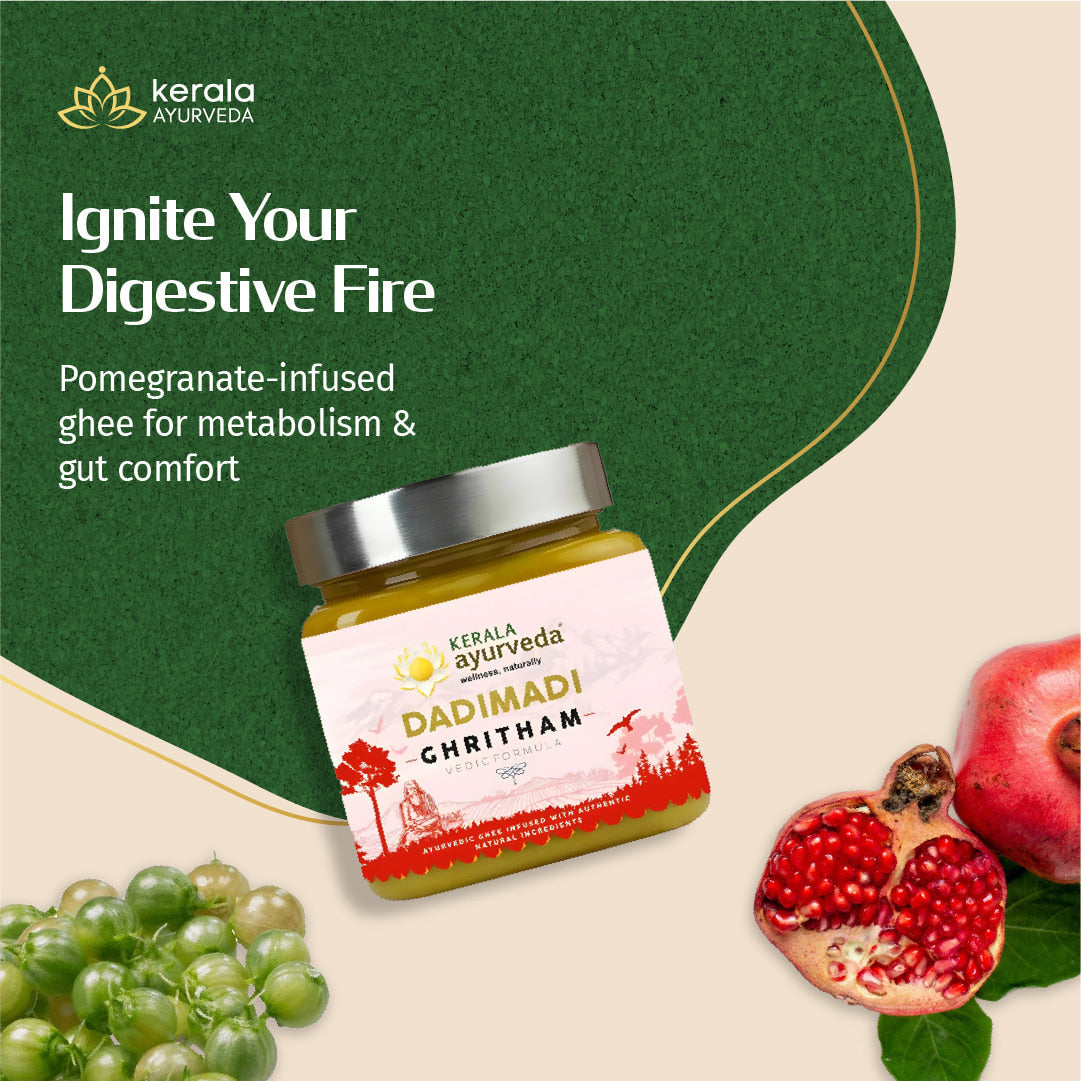 Dadimadi Ghee (Ghritham) - Herb Infused Ghee for Digestive Support