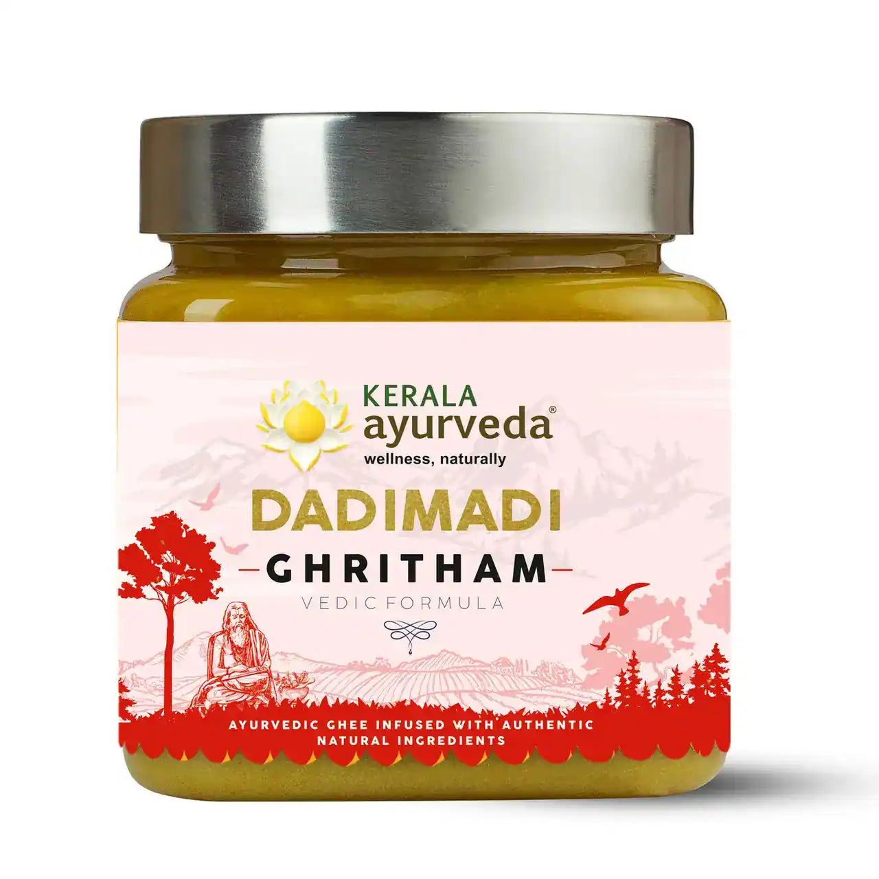 Dadimadi Ghee (Ghritham) - Herb Infused Ghee for Digestive Support