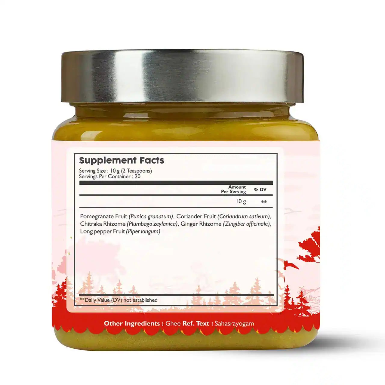 Dadimadi Ghee (Ghritham) - Herb Infused Ghee for Digestive Support
