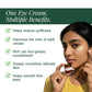 Organic Under Eye Repair Cream Fortified with Damask Rose + Coffee