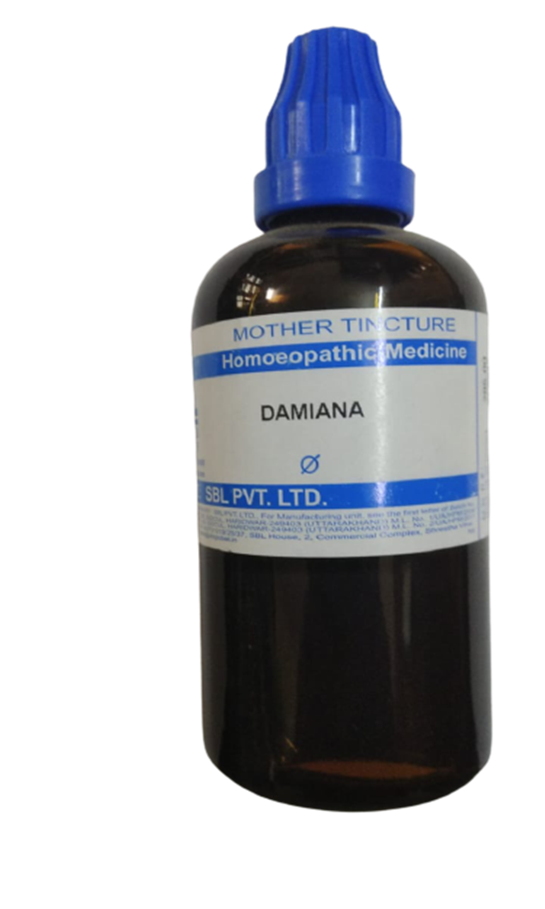 SBL Homeopathy Damiana Mother Tincture Q | Swadesiicart