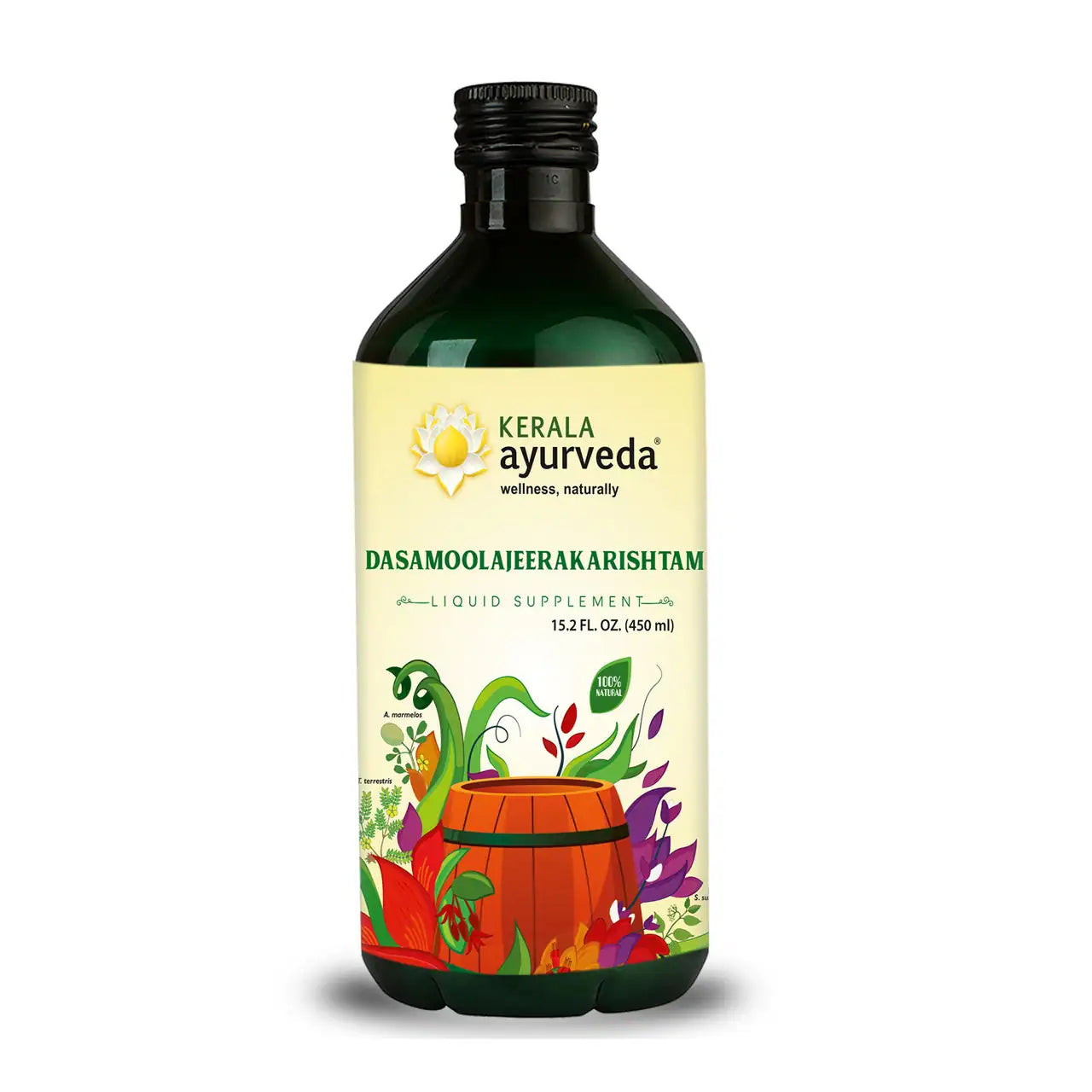 Dasamoolajeerakarishtam 15.2 fl oz (450 ml)