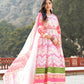 Wedding Designer Multi Soft Dola Silk Anarkali suit with Dupatta - Sanj - Swadesiicart