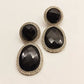 Smart Dangler With Rhino Stone Border Black Earrings For Women and Girls By House of Ree - Swadesiicart
