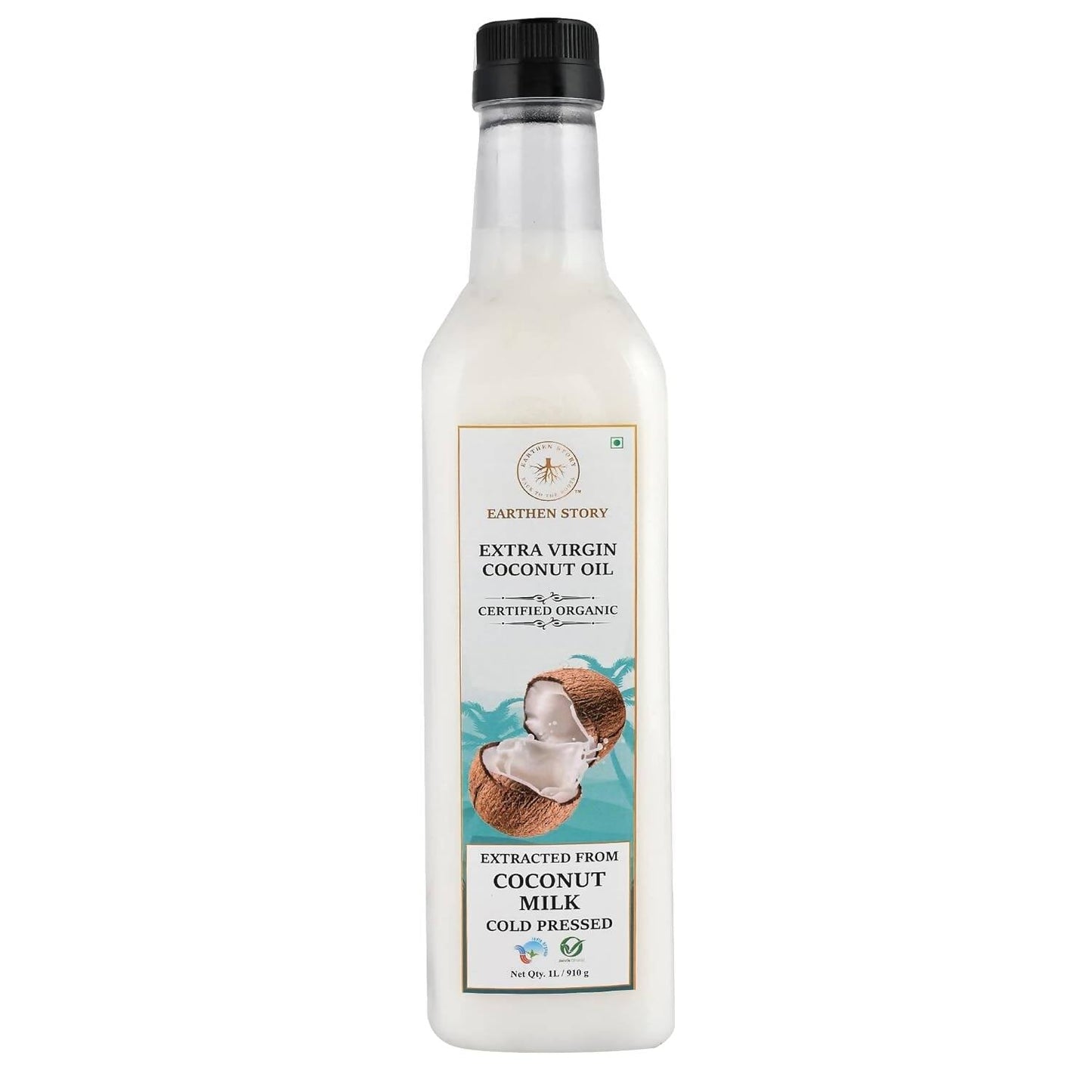 Earthen Story Certified Organic Extra virgin coconut oil - Swadesiicart
