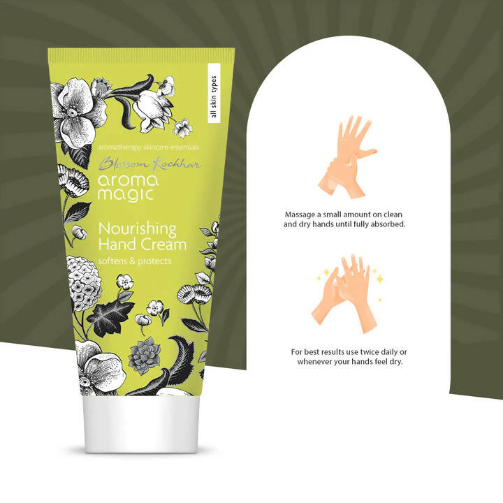 Blossom Kochhar Aroma Magic Nourishing Hand Cream - Swadesiicart