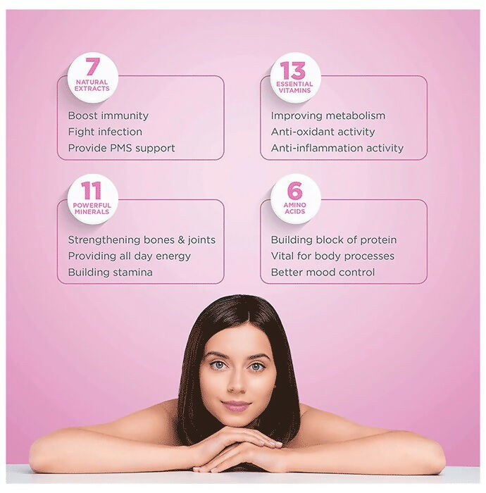 Healthyr-U Advanced Women Multivitamin Capsules - Swadesiicart