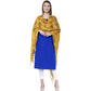 A R Silk Yellow Color Window square Cotton Dupattas and Chunnis