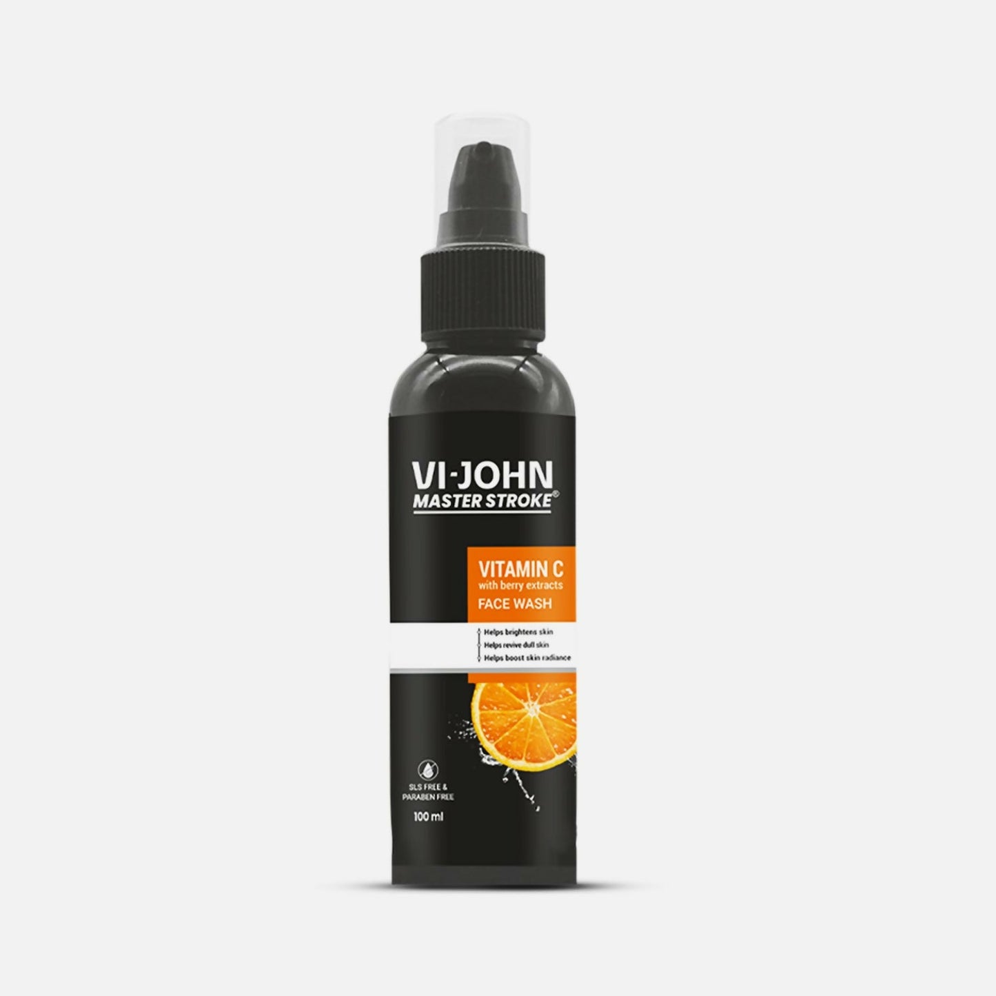 VI-JOHN Master Stroke Vitamin-C Face Wash Brightening Skin And Radiant Glow For All Skin Types | Swadesiicart