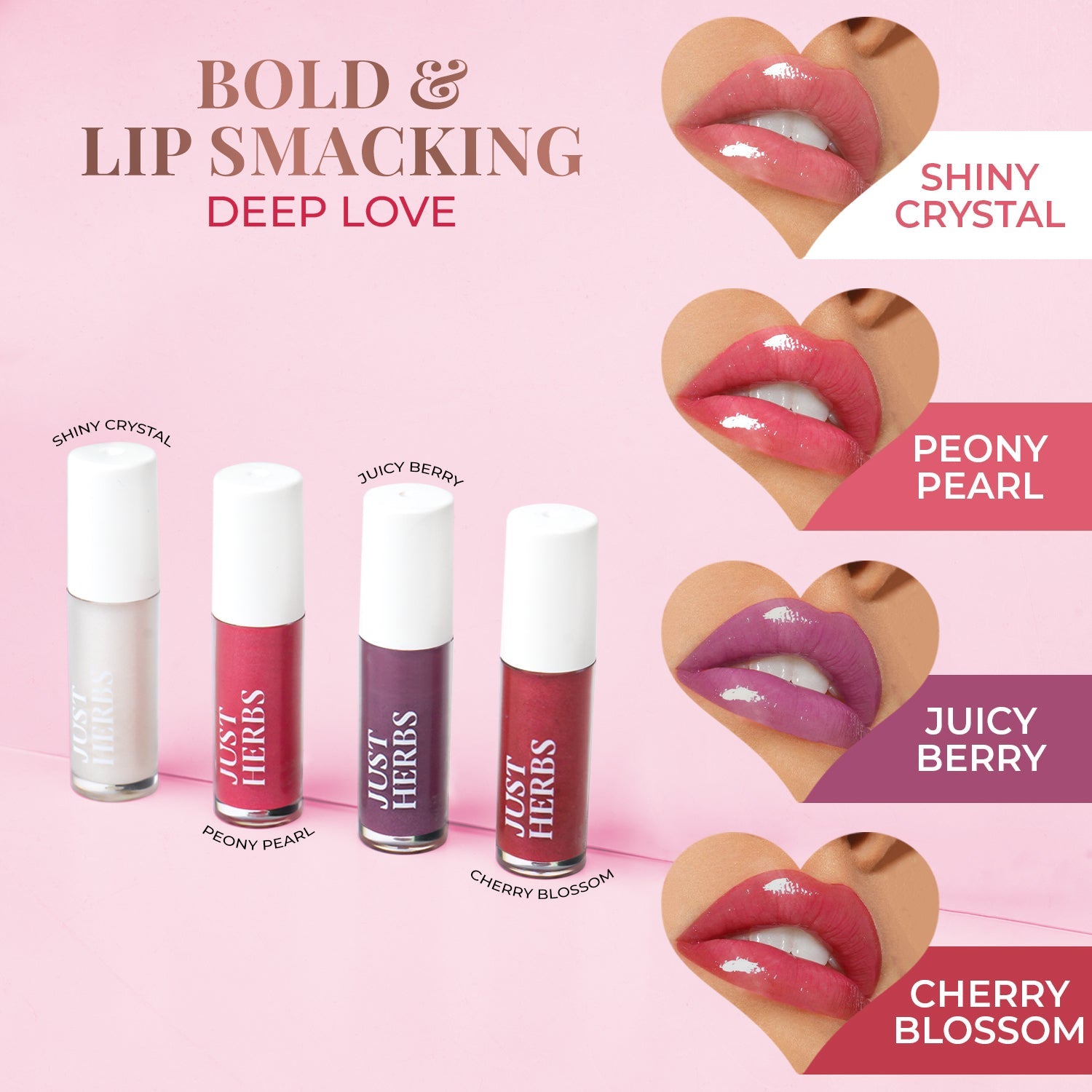 Serum-Infused Lip Gloss - Deep Love