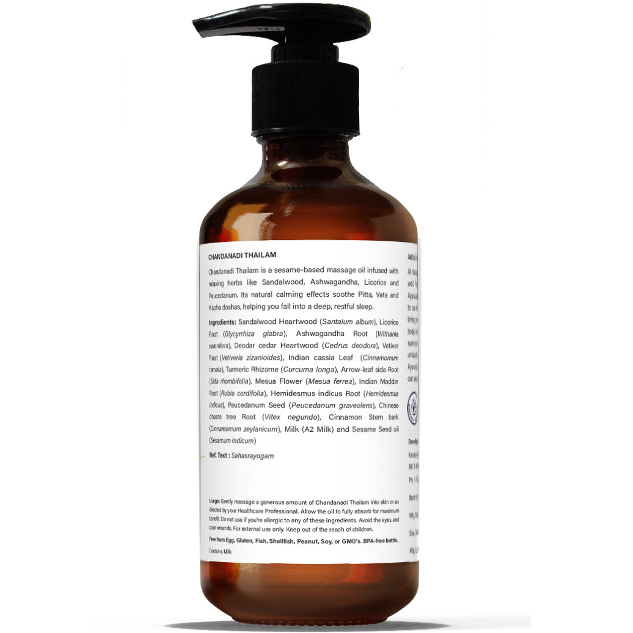Deep Sleep Oil - Chandanadi Thailam