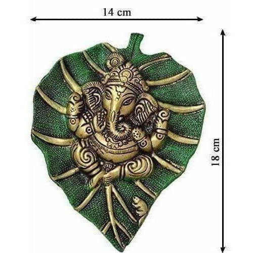 Designer Patta Ganesha Wall Hanging Showpiece - Swadesiicart