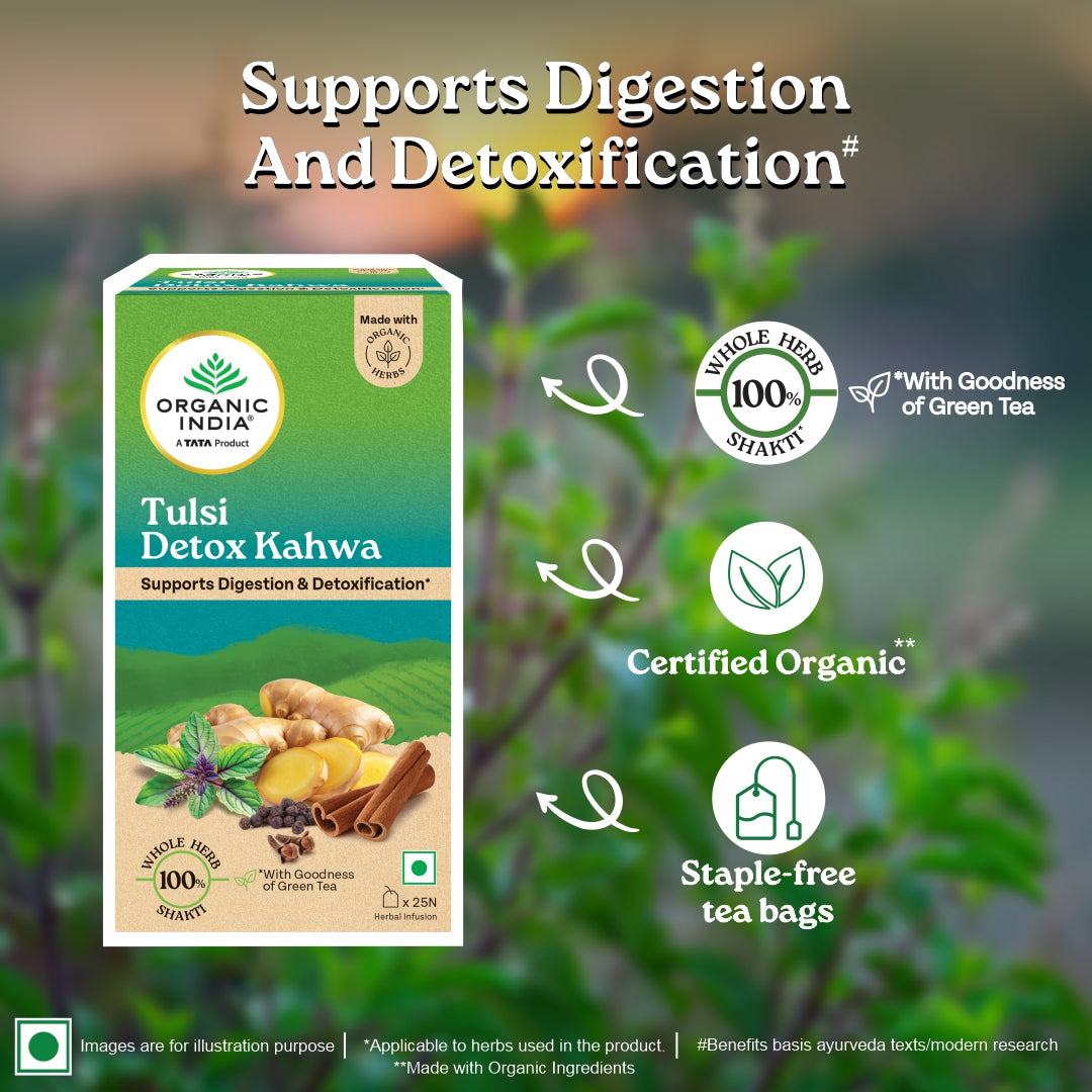 Tulsi Detox Kahwa & Moringa Powder Combo
